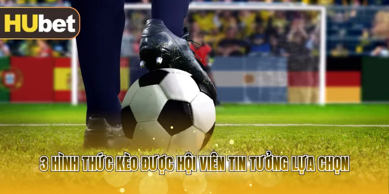 3 hình thức kèo được hội viên tin tưởng lựa chọn